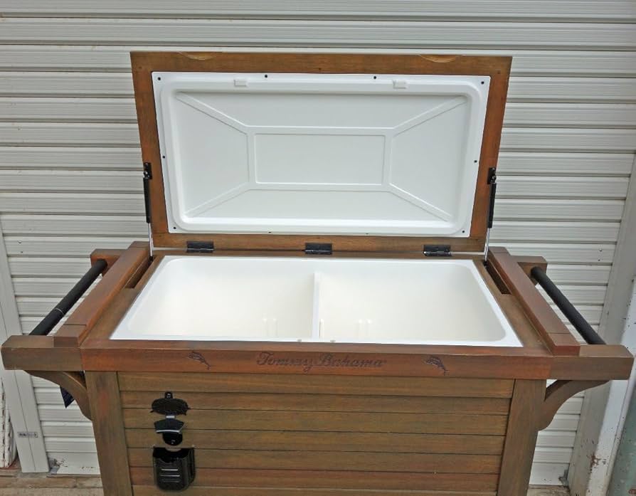 ＼★新品トミーバハマ★／　BAHAMAクーラーボックス54ＱＴ 51Ｌ 楽天市場】☆ハワイ☆Tommy Bahama スチールクーラー ステンレス